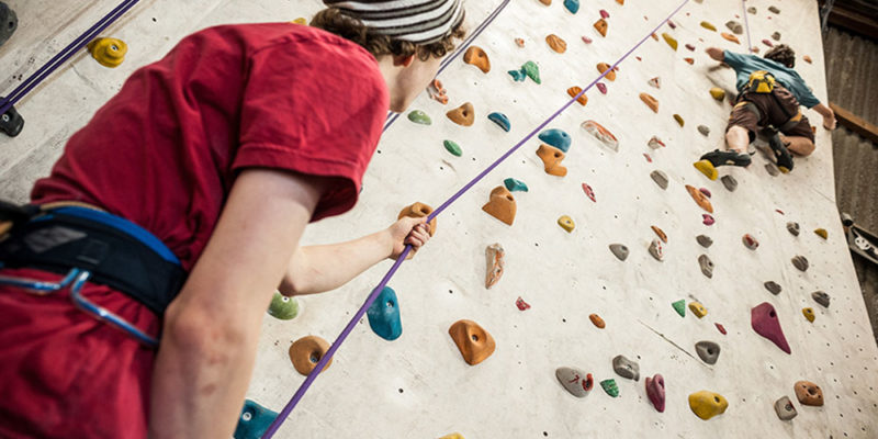 indoor climbing