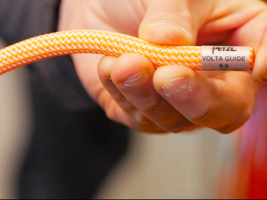 Petzl Volta Guide 9.0 corda performante