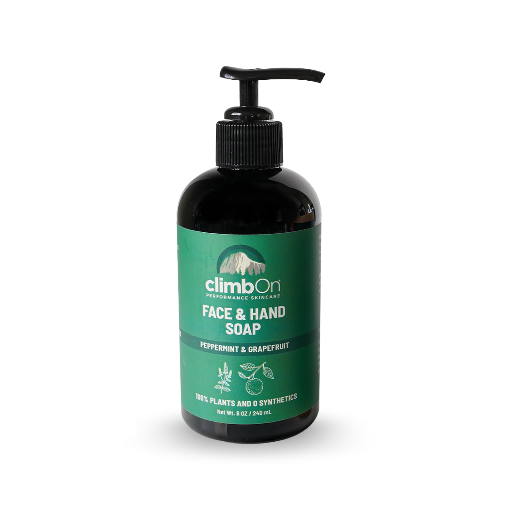 climbon facen and hand soap